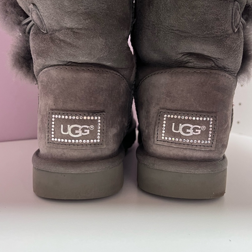 Bailey Button Bling Uggs With Swarovski - image 4